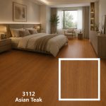 ไม้พื้นลามิเนต หนา 8 มม. 3112 Asian Teak