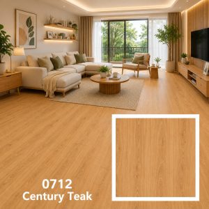 ไม้พื้นลามิเนต หนา 12 มม. 0712 Century Teak