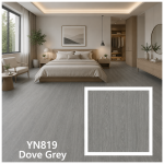 ไม้พื้น SPC หนา 4 มม. YN819 Dove Grey