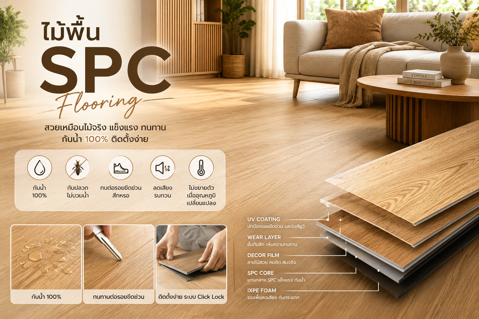 ไม้พื้น SPC
